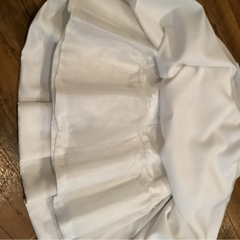 Girls Posies Formal Dress White Lace SeedPearl Satin Sash Crinoline Flower Girl